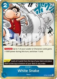 White Snake (Pirate Foil)