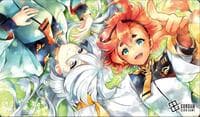 Gundam Card Game: Suletta & Miorine (EVX-02) Playmat