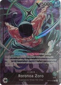 Roronoa Zoro - OP12-020 (Official Playmat Limited Edition Vol.4)