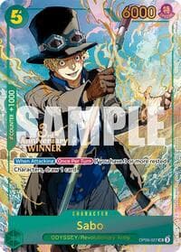 Sabo - OP09-027 (3rd Anniversary Winner)