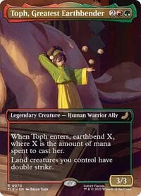 Toph, Greatest Earthbender (Borderless)
