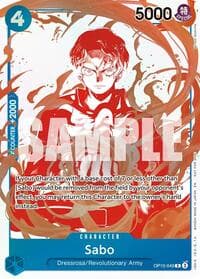 Sabo - OP10-049 (3rd Anniversary Treasure Campaign Pack)