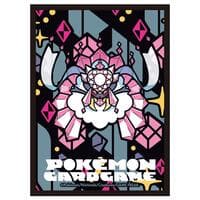 Pokemon TCG: Pokemon Center Japan Exclusive Card Sleeves - Mega Diancie (64-Pack)