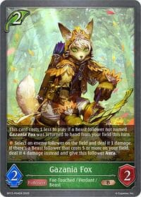 Gazania Fox - P04 (Foil)