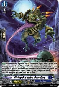 Rising Occasion, Gear Frog