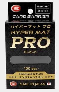 KMC Card Barrier - Hyper Matte PRO - Black (100-Pack)