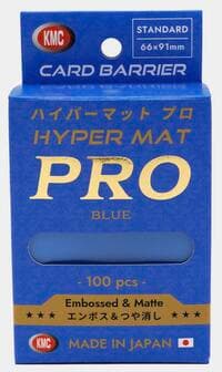 KMC Card Barrier - Hyper Matte PRO - Blue (100-Pack)