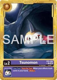 Tsunomon (Gold Border)