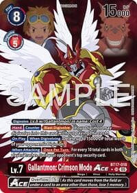 Gallantmon: Crimson Mode ACE (Alternate Art)