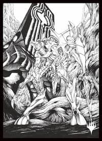 Magic: The Gathering Player's Card Sleeve - Phyrexia: All Will Be One - Lukka, Bound to Ruin MTGS-268 (80-Pack)