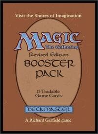 Magic: The Gathering Player's Card Sleeve - Retro Core - Revised MTGS-306 (80-Pack)