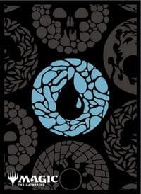 Magic: The Gathering Player's Card Sleeve - Mana Minimalist - Blue Mana MTGS-293 (80-Pack)
