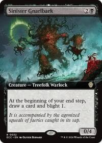 Sinister Gnarlbark (Extended Art)