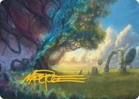 Morningtide's Light Art Card (Gold-Stamped Signature)