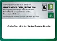 Code Card - Perfect Order Booster Bundle