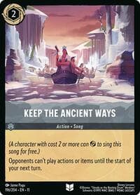 Keep the Ancient Ways
