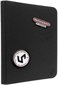 PATCHCRAFT 9-Pocket Zippered PRO-Binder - Black