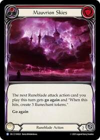 Mauvrion Skies (Red)