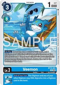 Veemon - BT12-021 (Reprint)