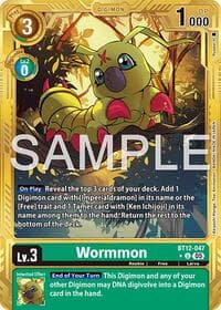 Wormmon - BT12-047 (Gold Border)