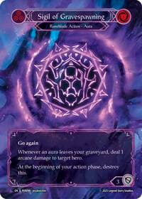 Sigil Of Gravespawning (Blue) (Marvel)