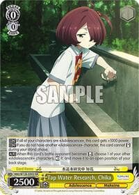 Tap Water Research, Chika