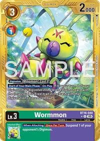 Wormmon - BT16-040 (Gold Border)