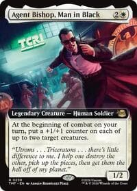 Agent Bishop, Man in Black (Extended Art)