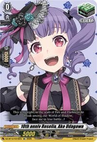 10th anniv Roselia, Ako Udagawa