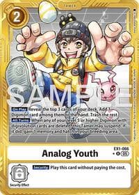 Analog Youth (Gold Border)