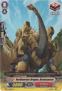 Herbivorous Dragon, Brutosaurus