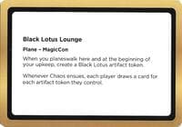 Black Lotus Lounge (Black Lotus Unknown Planechase)
