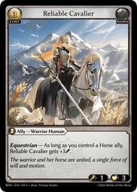 Reliable Cavalier (Curio Foil)