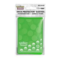 Pokemon - 65-Pack Deck Protector: Energy - Grass Type