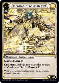 Mordred, Aurelian Regent