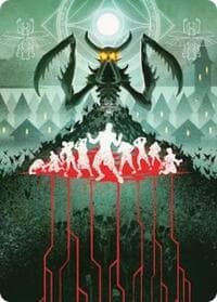 Feed the Swarm Art Card