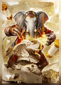 Magic: The Gathering Secrets of Strixhaven Premium Art Sleeves - Quintorius, History Chaser