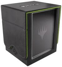 Magic: The Gathering Secrets of Strixhaven Squire Plus 100+ XL - Black / Green