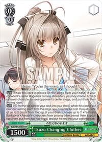 Isuzu Changing Clothes