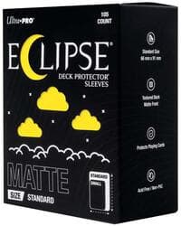 Eclipse Standard Matte Deck Protector Sleeves - Lemon Yellow (105-Pack)
