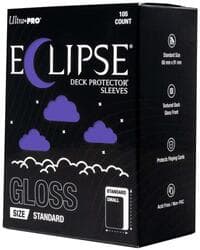 Eclipse Standard Gloss Deck Protector Sleeves - Royal Purple (105-Pack)