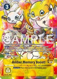 Amber Memory Boost! (Alternate Art)