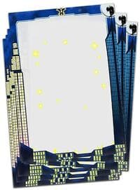 Imperium Duelist Border Sleeves: Hero City (60-Pack)
