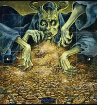 Sorcery Contested Realm Lord of Greed Playmat
