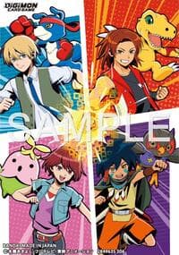 Digimon Card Game Official Sleeves - Data Squad (60-Pack)