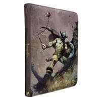 Frank Frazetta 9-Pocket Zippered Premium Pro-Binder - Warrior with Ball and Chain