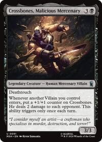 Crossbones, Malicious Mercenary