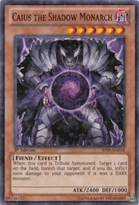 Caius the Shadow Monarch (Starfoil)