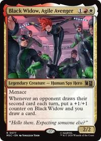 Black Widow, Agile Avenger (Surge Foil)