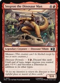 Stegron the Dinosaur Man